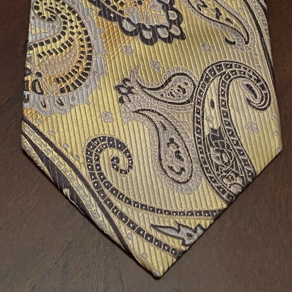 Stacy Adams Signature Collection Gold Hand Made Polyester Made In China